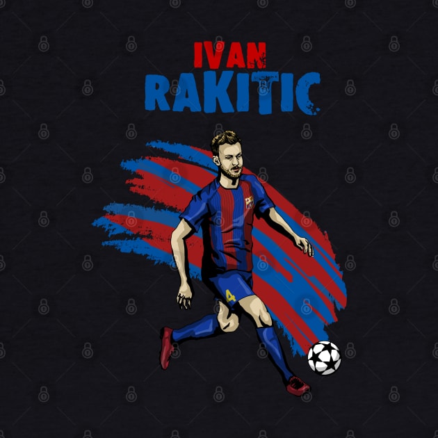 Ivan Rakitic by HelenaCooper